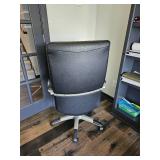 Faux Leather Office Chair Contemporary Style