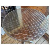 Steel Finish High Top Table