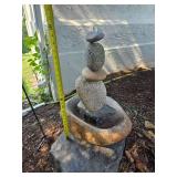 Tranquil Stone Fountain