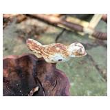 Miniature Cast Iron Birdbath