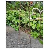 Garden Décor Horseshoe Butterflies