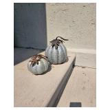 Folksy Tin Garden Pumpkins