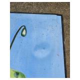 Greydon Zanpehe  Madhatter Clown Original Oil