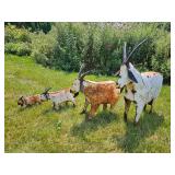 Folksy Iron Billy Goats