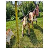 Folksy Iron Billy Goats