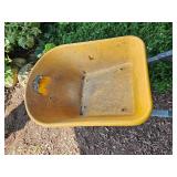 Rugged Resin Wheel Barrel