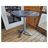 Ash Finnish Steel Base High Top Table
