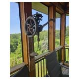 Antique Cast Iron Post Drill