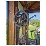 Antique Cast Iron Post Drill