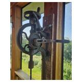 Antique Cast Iron Post Drill