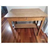 Brilliant Vintage Arts & Crafts Writing Desk