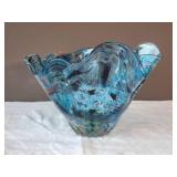 *SIGNED* Breathtaking Fine Studio Art Glass Centerpiece - Michael Paul Thiry