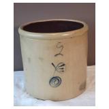 Antique Red Wing Salt Glaze Crock - 2 Gallon