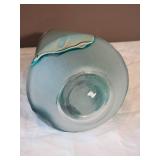 Stunning Studio Art Glass Vase Collection - Melting Azure