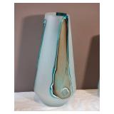 Stunning Studio Art Glass Vase Collection - Melting Azure