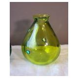 Modern Studio Art Glass Vase Collection - SIGNED - (3)