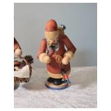 Festive Christmas Smoker Nutcracker Set - (3)