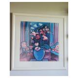 Impressionist Fine Art Print - T. White - Summer Flowers