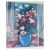 Impressionist Fine Art Print - T. White - Summer Flowers