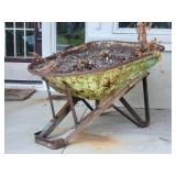 Rustic Garden Wheelbarrow Planter