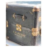 Antique Wisconsin Cartage Steamer Trunk - Wheary Trunk Co.