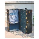 Antique Wisconsin Cartage Steamer Trunk - Wheary Trunk Co.