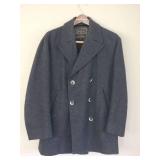 Canterbury of New Zealand Double Breasted Peacoat - 50/L