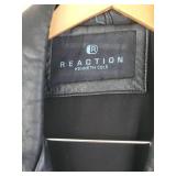 Kenneth Cole Reaction Noir Leather Jacket - Black