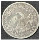 1834 Capped Bust Half Dollar