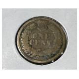1862 Type 2 Indian Head Penny