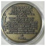 Marine Corps Expert Sharpshooter Marksman Token