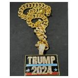 Trump 2024 Necklace 18 Inch