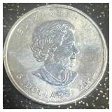 1oz .9999 Silver Canadian Wildlife Round