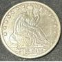 1854-O Seated Liberty Half Dollar