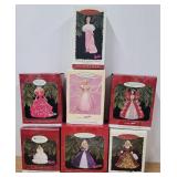 LOT of Seven Hallmark Barbie Ornaments NIB (LOT 2 of 8)