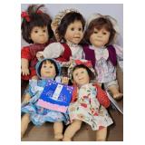 LOT of Five My Pals Bean Bag Kids
