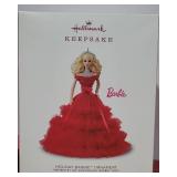LOT of Five NIB Hallmark Keepsake Holiday Barbie Ornaments (LOT 7 of 8)