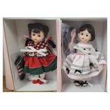Two Madame Alexander Dolls 2004 Party Dress Wendy and 2003 First Charter Member Wendy 38981 NIB
