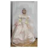 NIB Blushing Orchid Bride Barbie Porcelain