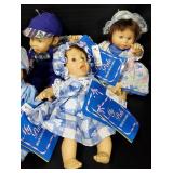 Lot of 12 My Pals Plush Expression Baby Dolls