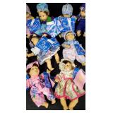 Lot of 12 My Pals Plush Expression Baby Dolls