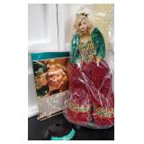 Holiday Jewell Holiday Porcelain Barbie Collection NIB