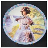 1995 Enesco Limited Edition Barbie Plate Gibson Girl