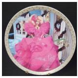1997 Limited Edition Enesco Plate "1997 Happy Holidays Barbie, 1990"