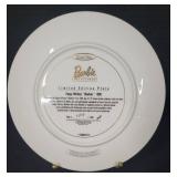 1997 Limited Edition Enesco Plate "1997 Happy Holidays Barbie, 1990"