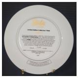 1995 Enesco Limited Edition Barbie Plate "Enchanted Evening"