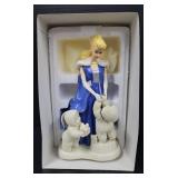 Department 56 Snowbabies Under the Midnight Moon with Barbie Figurine
