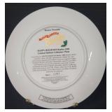 1996 Enesco Limited Edition Plate "Happy Holidays Barbie, 1989"  Plate
