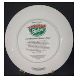 1995 Enesco Limited Edition Plate - "Happy Holidays Barbie, 1988"