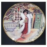 1997 Hallmark Plate "Holiday Voyage Barbie"
